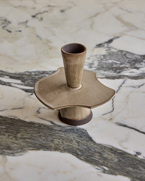 Trio of Nesting Ceramic Candle Holders - Foam