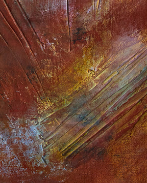 Sgrafitto in Red