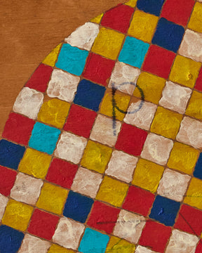 Shape Study on Board (Multi Circle of Squares)