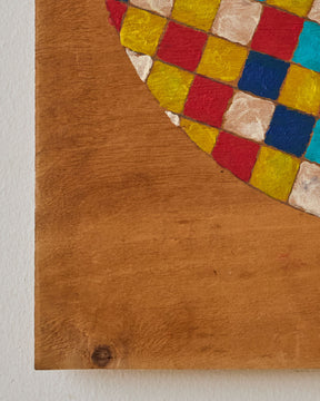 Shape Study on Board (Multi Circle of Squares)