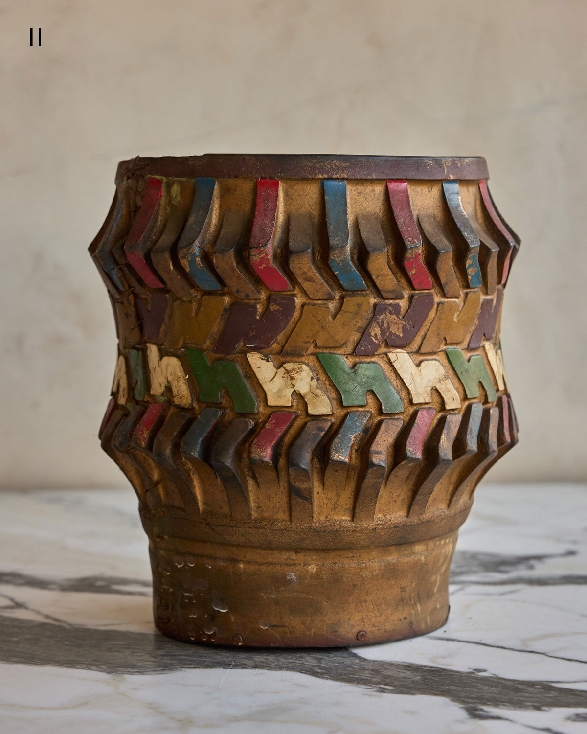 African Tire Pot