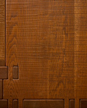1970s Italian Glazed Oak Credenza
