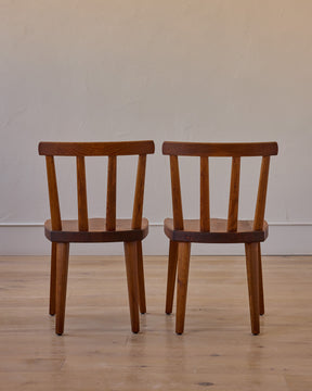 Pair of Utö Chairs by Axel Einar Hjorth