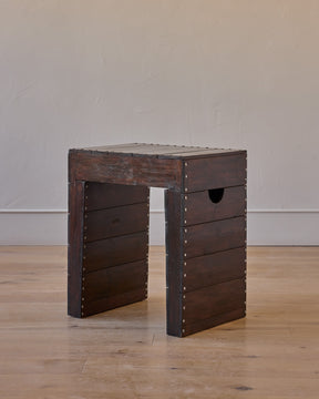 Pine Side Table by Dom Hans Van Der Laan