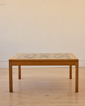 Danish Stoneware Tile Coffee Table by Tue Poulsen