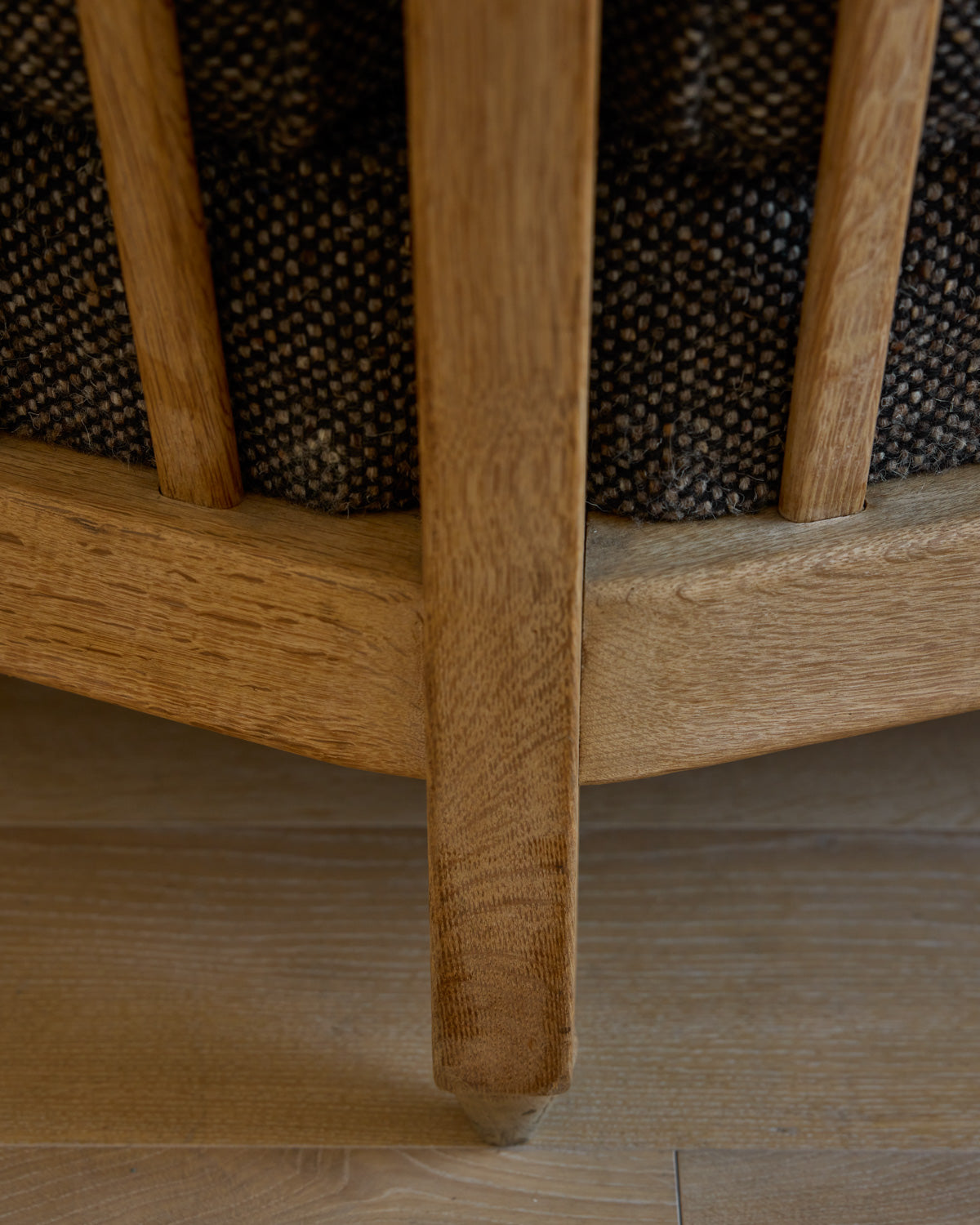 Mid-Century Angular Sofa by Guillerme and Chambron
