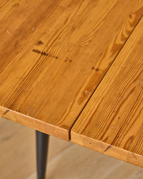 Pine Pirkka Dining Table + Benches by Ilmari Tapiovaara