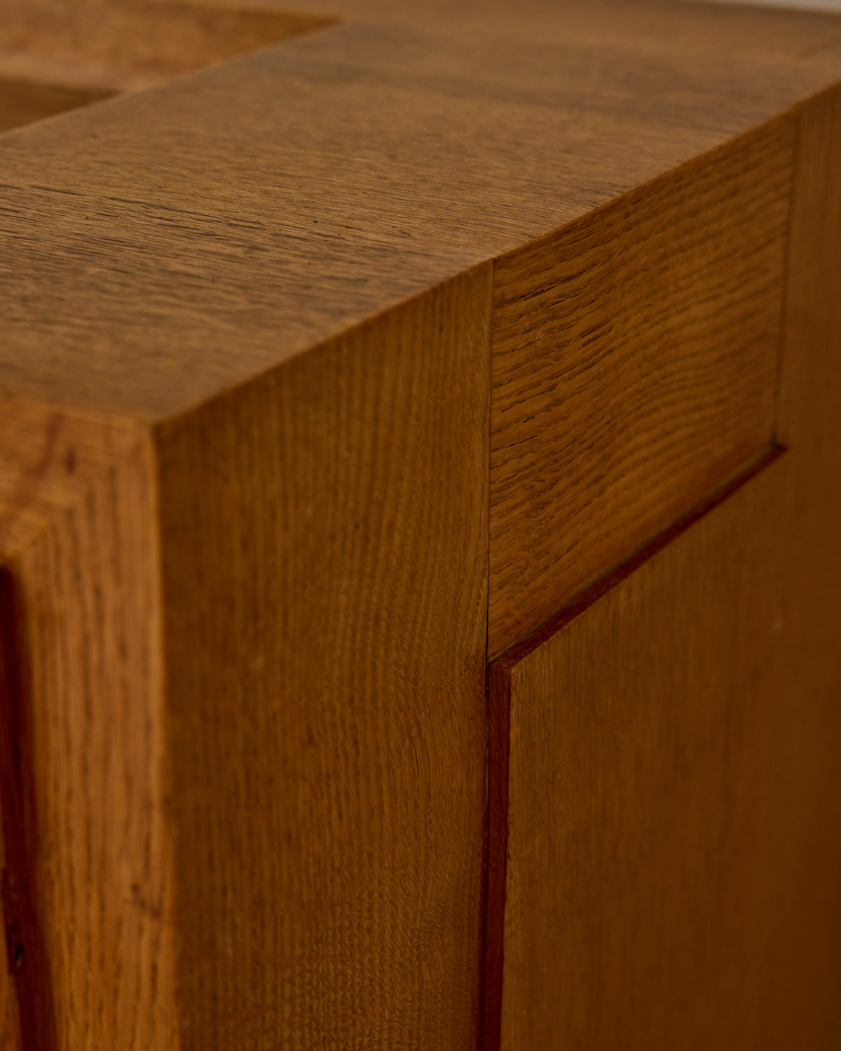 1930s Monumental Art Deco Oak Sideboard