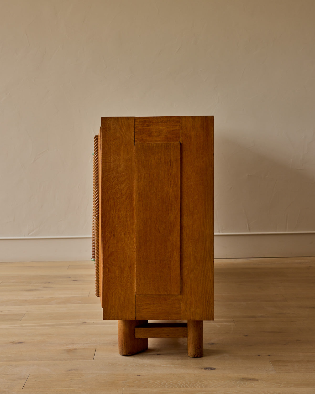 1930s Monumental Art Deco Oak Sideboard