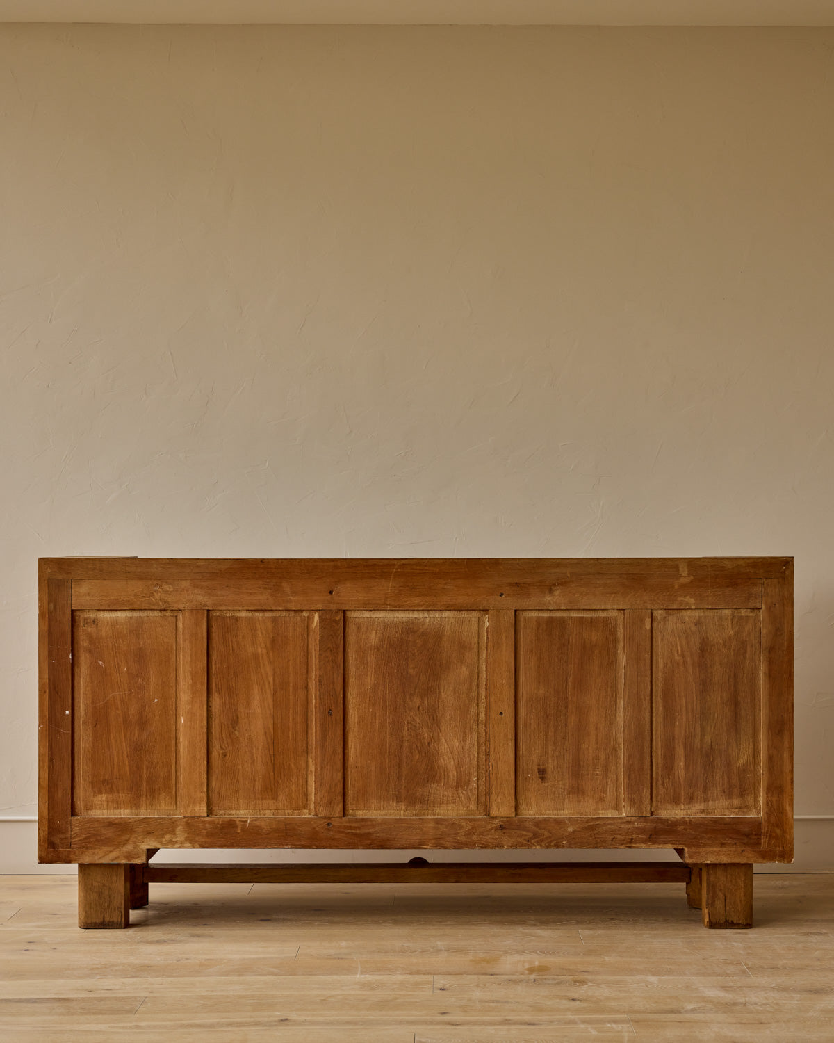 1930s Monumental Art Deco Oak Sideboard