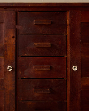 1940s French Oak Sideboard by René Gabriel - I
