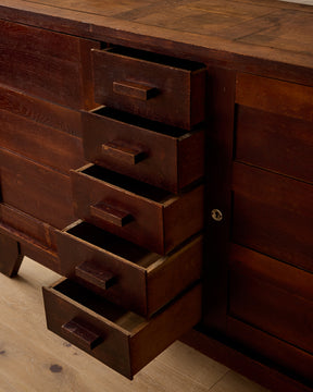 1940s French Oak Sideboard by René Gabriel - I