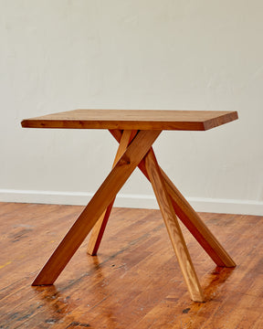 Elm Rectangular Table by Pierre Chapo