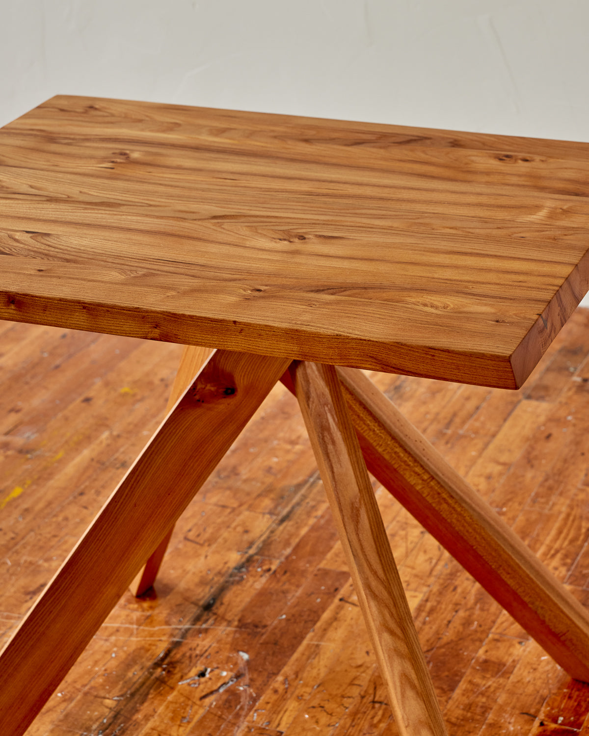 Elm Rectangular Table by Pierre Chapo