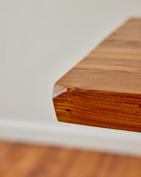 Elm Rectangular Table by Pierre Chapo
