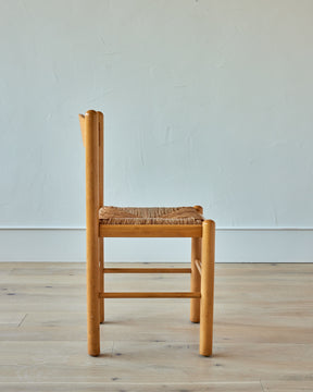 Set of 14 Rush Dining Chairs