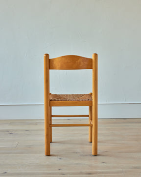 Set of 14 Rush Dining Chairs