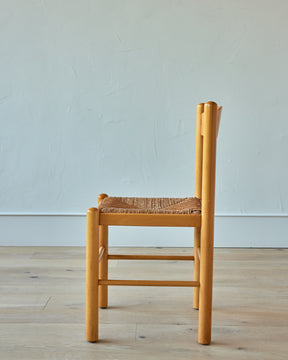 Set of 14 Rush Dining Chairs