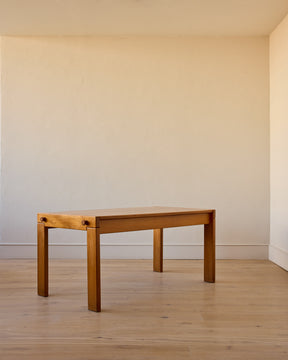 Solid Elm Dining Table by Maison Regain