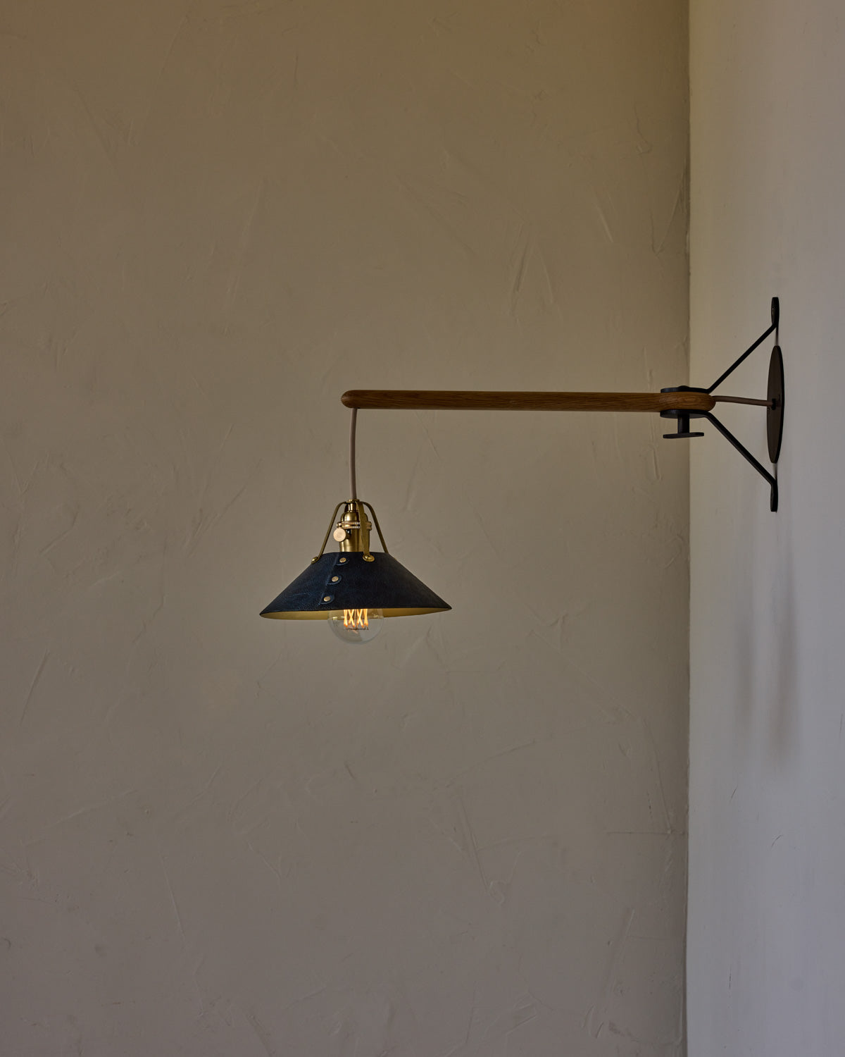 Yaffa Swing Arm Wall Sconce