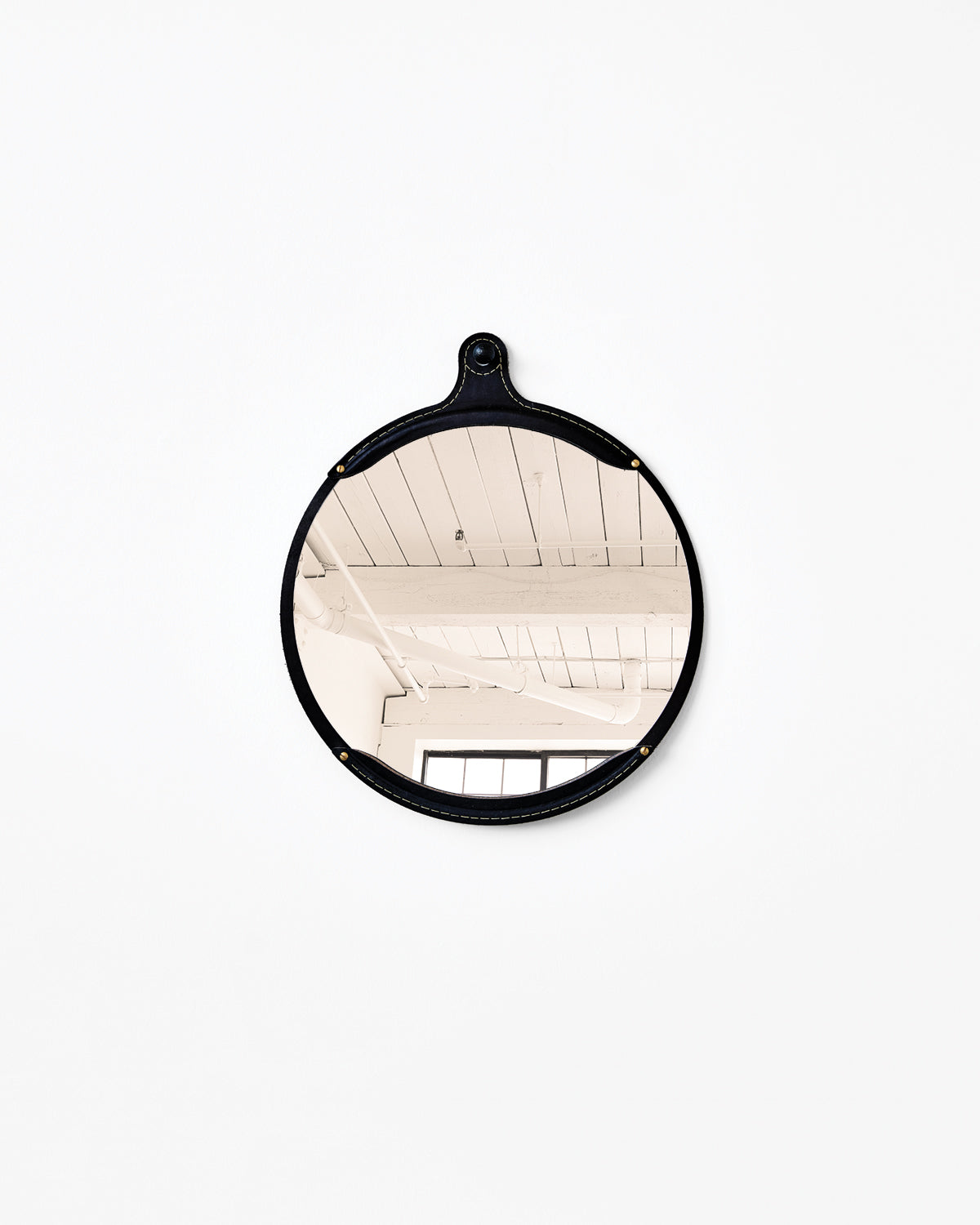 Fairmount Mirror Round - Black