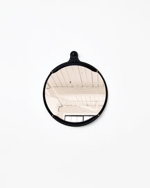 Fairmount Mirror Round - Black